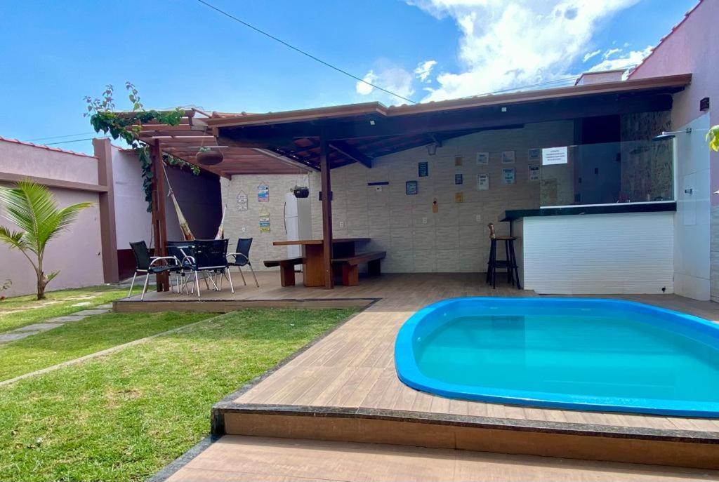 Villa Casa Temporada Com Piscina à Vila Velha  Extérieur photo